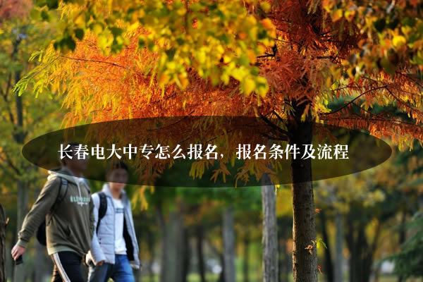 長春電大中專官網(wǎng)怎么報名，報名條件及流程