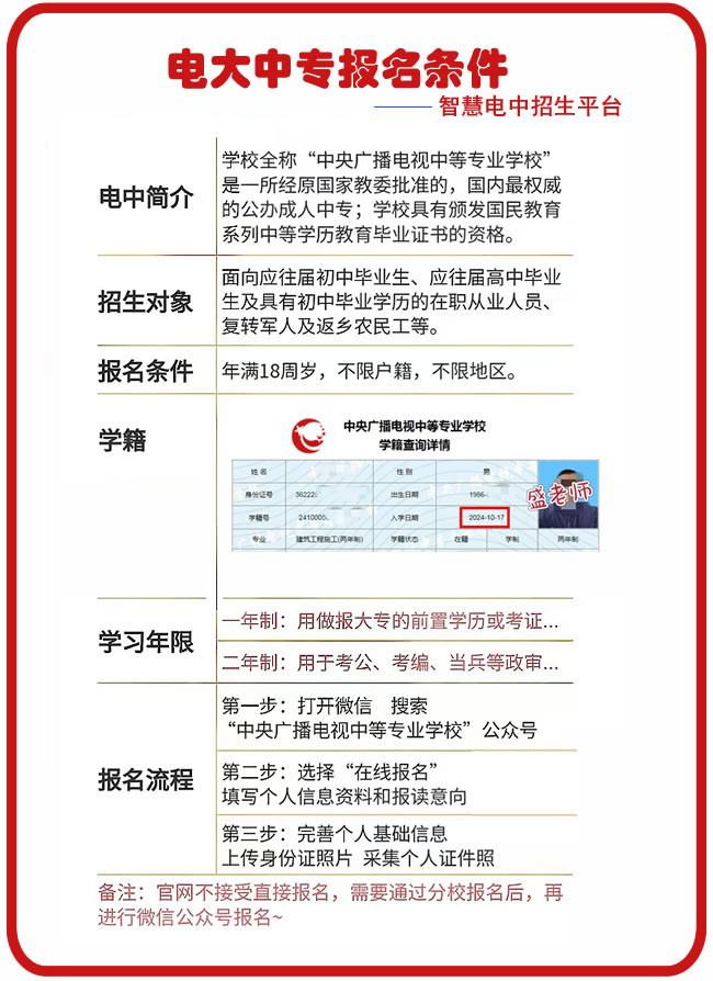 遼寧初中畢業(yè)生可以報(bào)名電大中專嗎